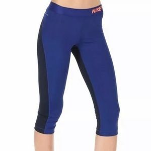 Nike Pro Leggings Blue